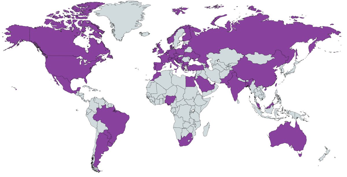 EagleEscp's tweet photo. We now have sites from 54 countries from across the globe signed up to participate in the #EAGLEstudy and are aiming to randomise our first batch of sites in December. 

Is your country involved yet? Register at https://t.co/lt5lUlhv7p.

@escp_tweets
 #colorectalsurgery https://t.co/T3j7gPHwBX