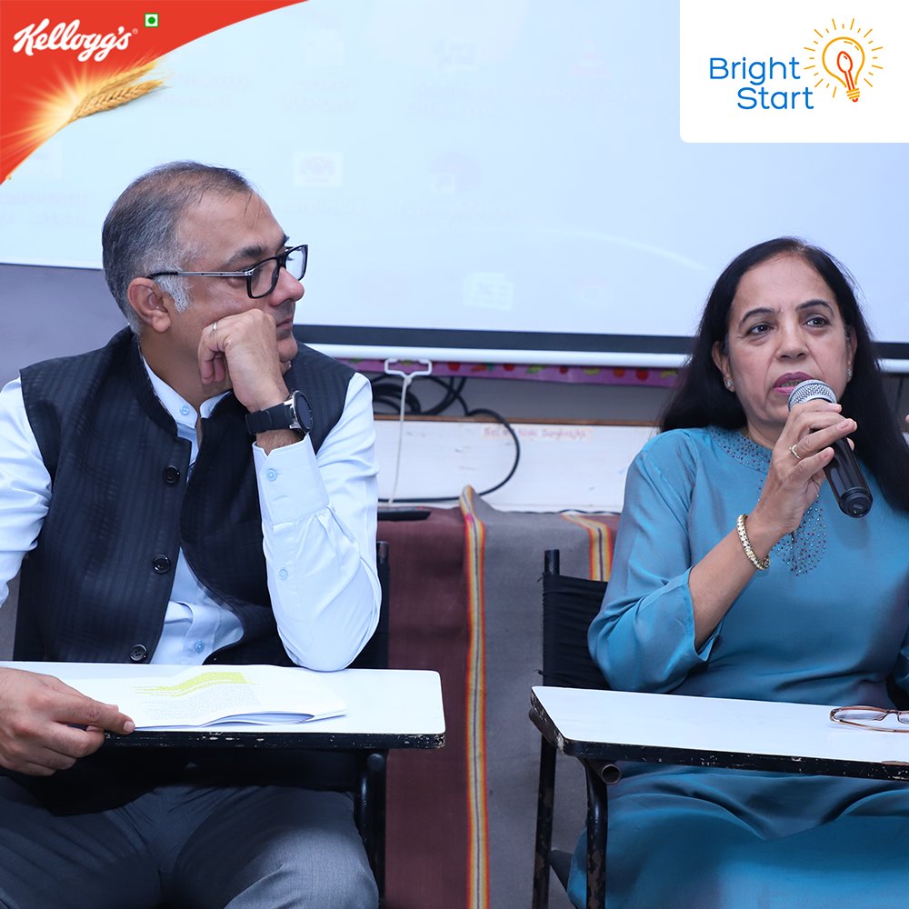 Mrs. NEELAM JETHWANI - Co-founder &amp; Managing Director <a href="/tbr_india/">The Breakfast Revolution</a> , "Malnutrition is the reason that affects the learning power of the kids. Hence, by providing breakfast on behalf of Kellogg's, we aim to empower the kids at Pan India level with our initiative."