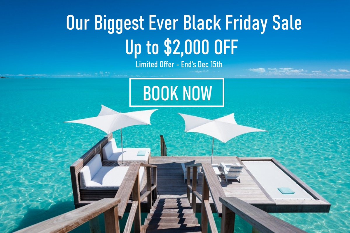 Our biggest Black Friday Sale Ever! Up to $2000 off your next luxury vacation😍

Check out the terms and conditions below!
exceptionalvillas.com/terms-and-cond…