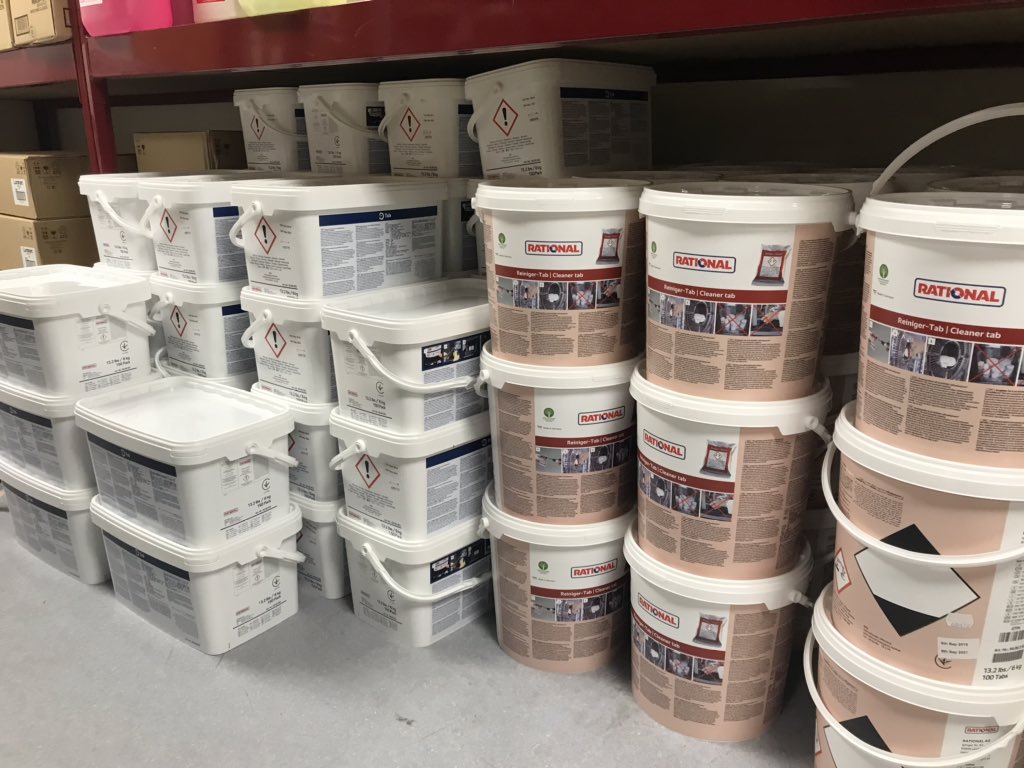 allsopandpitts's tweet photo. Don’t forget we sell a full range of cleaning materials and accessories for all Rational Ovens @RATIONAL_AG #cheffs #restaurant #hotels #combi https://t.co/zA6gEFTGtu