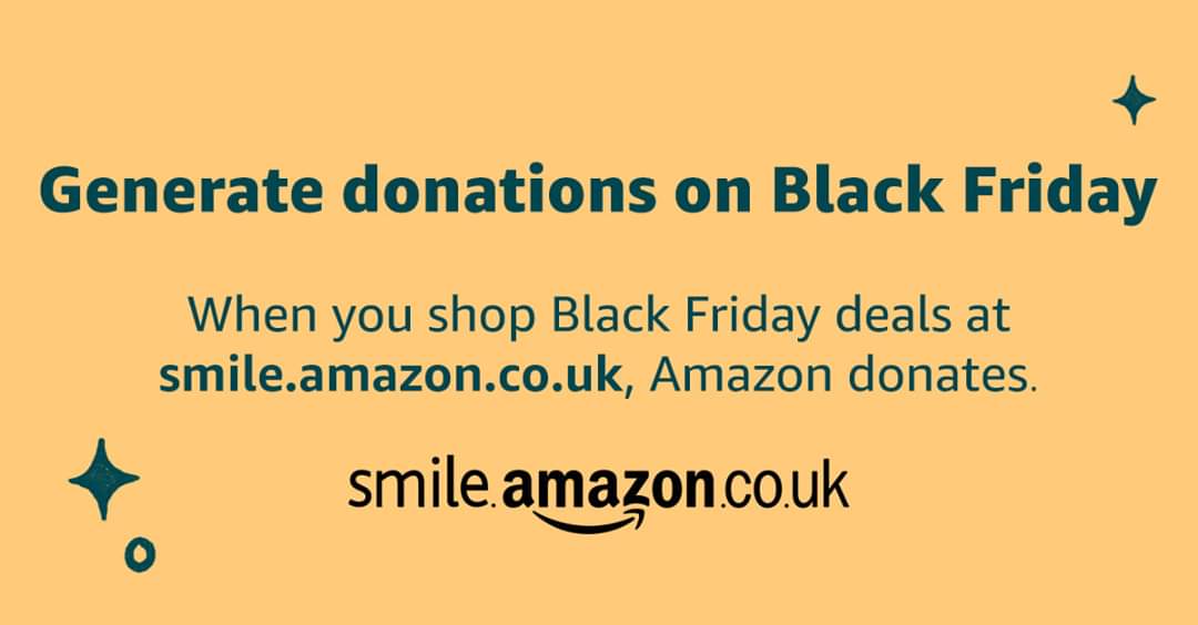 Did you know this #BlackFriday, 29 November, When you shop Black Friday deals at smile.amazon.co.uk/ch/1158881-0
Once you've selected us as your chosen #Charity #Amazon #donates to #WiltonRidingForTheDisabledAssociation! #RDAWilton #