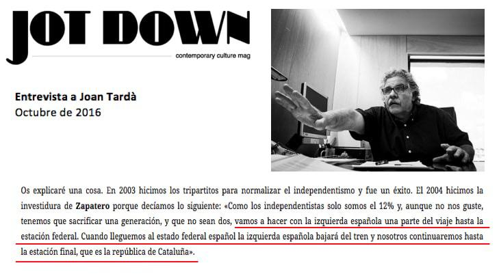 Y en ello están... Lo gracioso, o lo terrible, es que los votantes socialistas no quieren verlo.