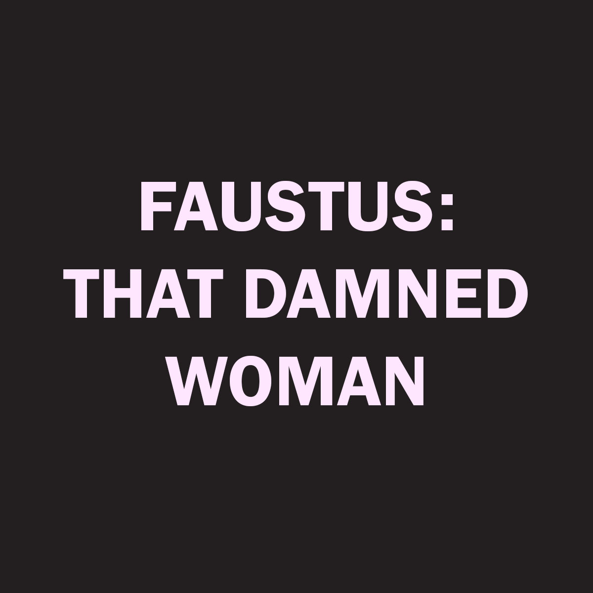 HeadlongTheatre's tweet photo. Also forming part of the season is the previously announced Faustus: That Damned Woman, a new play from award-winning theatre maker @ChrisBushWrites Chris Bush co-produced by Headlong and the @LyricHammer, in association with @BirminghamRep. https://t.co/my6afkf4Kt