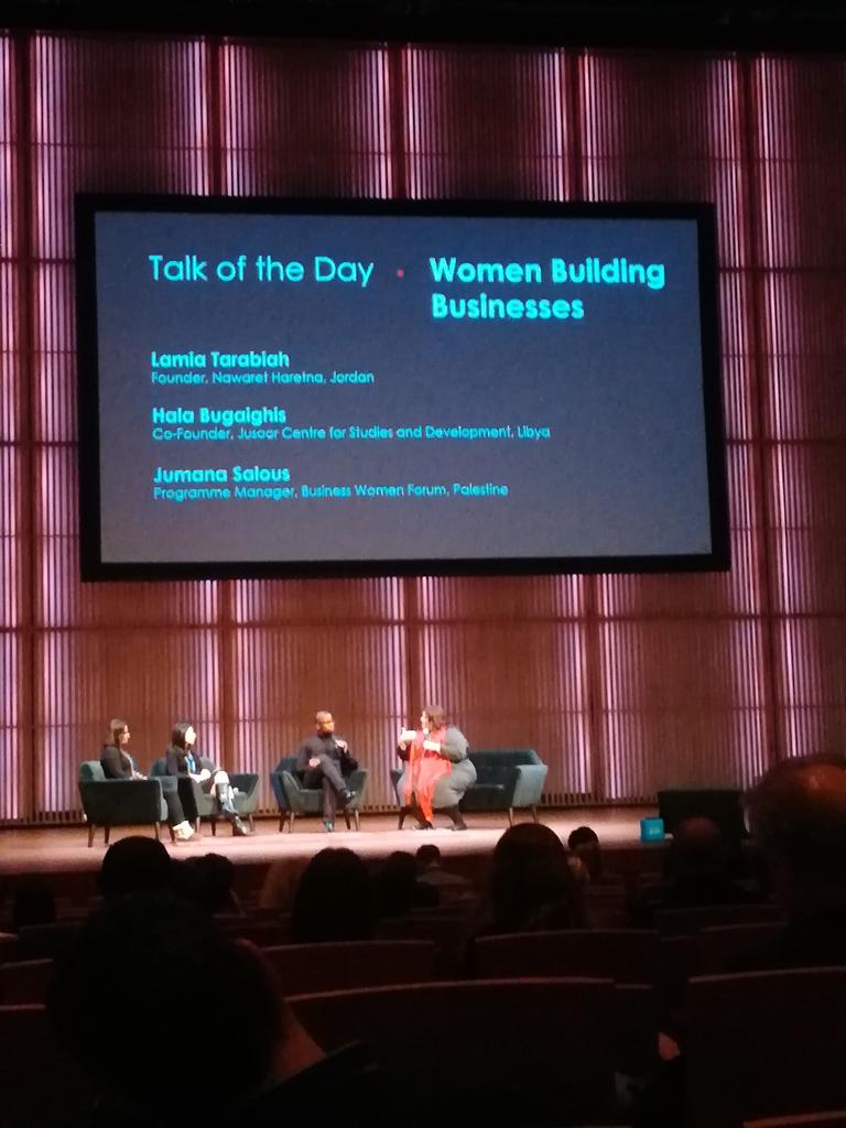 patri_marsa's tweet photo. 🔊Women from Palestine, Libya and Jordan creating business that better address users' needs, building bridges for other #women #entrepreneurs entering male dominated areas and generating #socialchange and #socialinnovation @IGNITE2019 @SPARKorg #migrent #changethenarrative https://t.co/ZD7qfotvh5