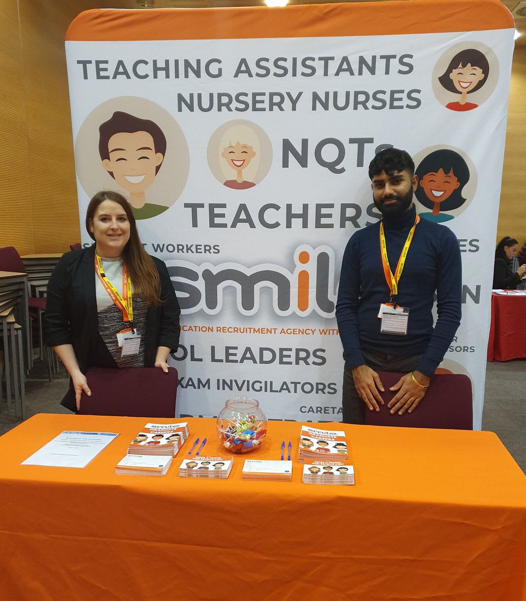 Great day <a href="/BCU_HELSCareers/">HELS Careers+</a> meeting with some final year childhood studies graduates! <a href="/Smile_Education/">Smile Education</a> !! Always busy busy!!!