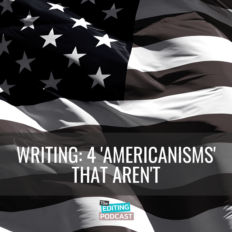 LouiseHarnby's tweet photo. NEW! The Editing Podcast S3E3: Think it’s American? Think again! @dinnydaethat and I chat about 4 features of written language that are often thought to be Americanisms but aren’t. Listen here: https://t.co/lrUSxUXr7d #EditPod https://t.co/zteYmti3gm