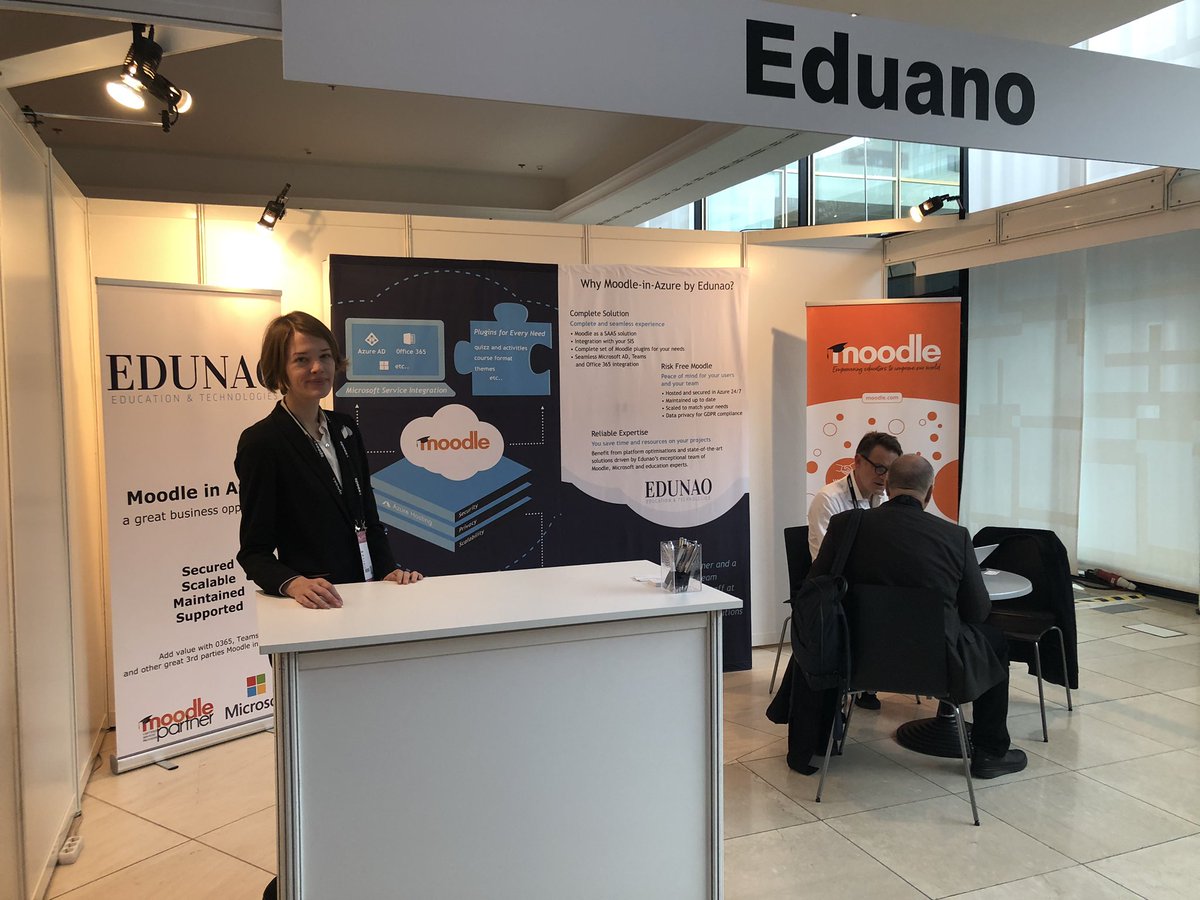 LopezriosMarcos's tweet image. #OEB19 @moodle @eThinkEducation @edunao starting OEB with enthusiasm. What a three big days with some of our best partners eThink and edunao