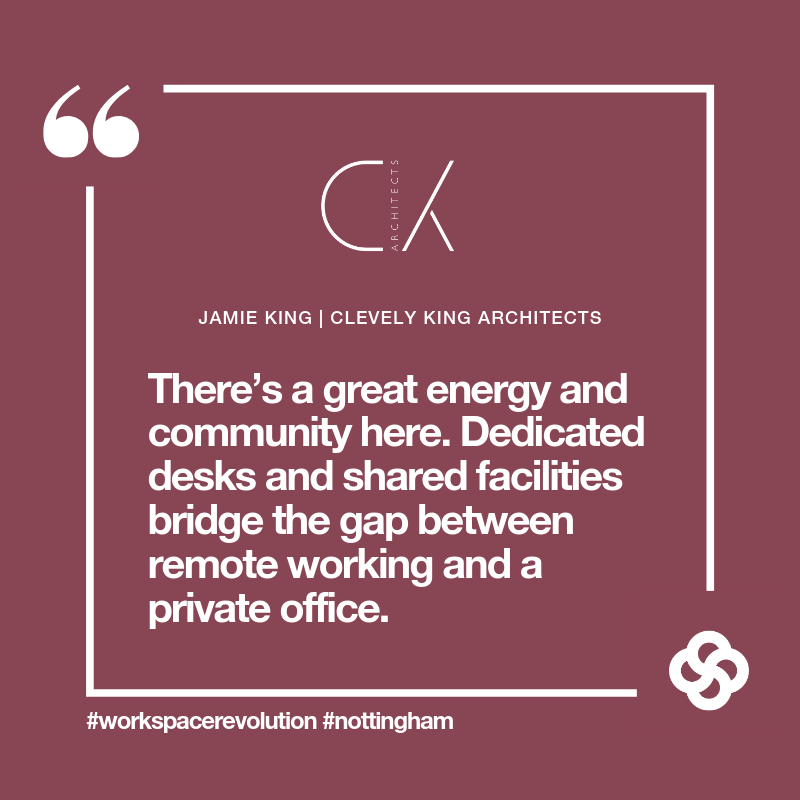 Works Social is a great way to 'bridge the gap' for growing businesses according to our Team Member Jamie, from <a href="/Cleveley_King/">Cleveley King Architects</a> 👇#worksspacerevolution #coworking #collaboration #architects