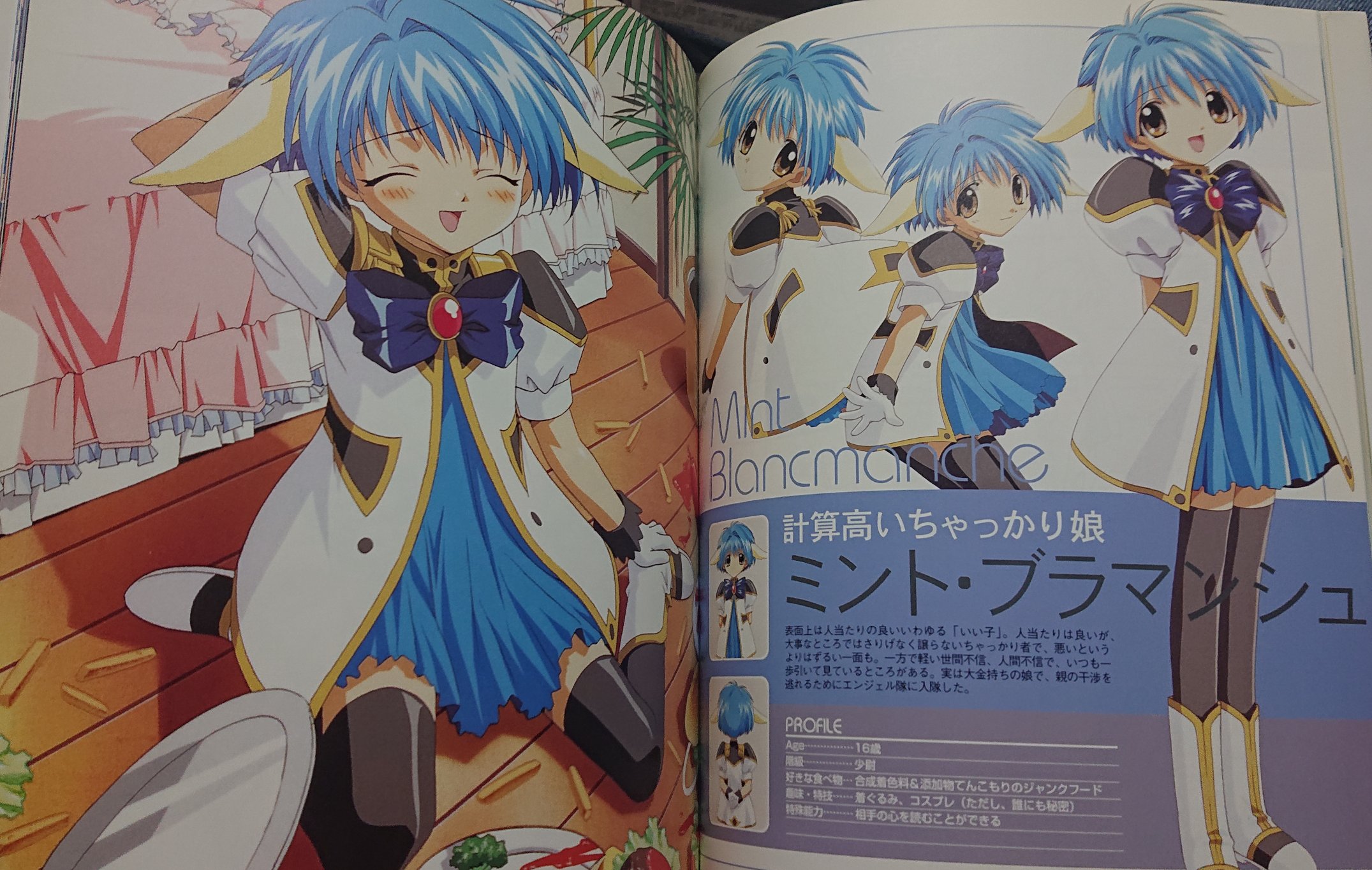 GALAXY ANGEL ミント・ブランカマンシェ ドッグタグ ドッグマン