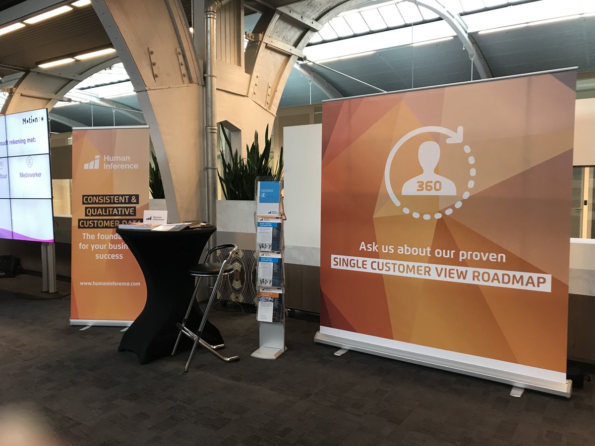humaninference's tweet photo. Aanwezig op het @HeliviewConf Dutch #Data Forum? Loop even langs onze stand en vraag ons naar onze proven Single Customer View roadmap. https://t.co/msg7KJYEey #SCV #Dataquality #DQ https://t.co/qwhQQuHsqO