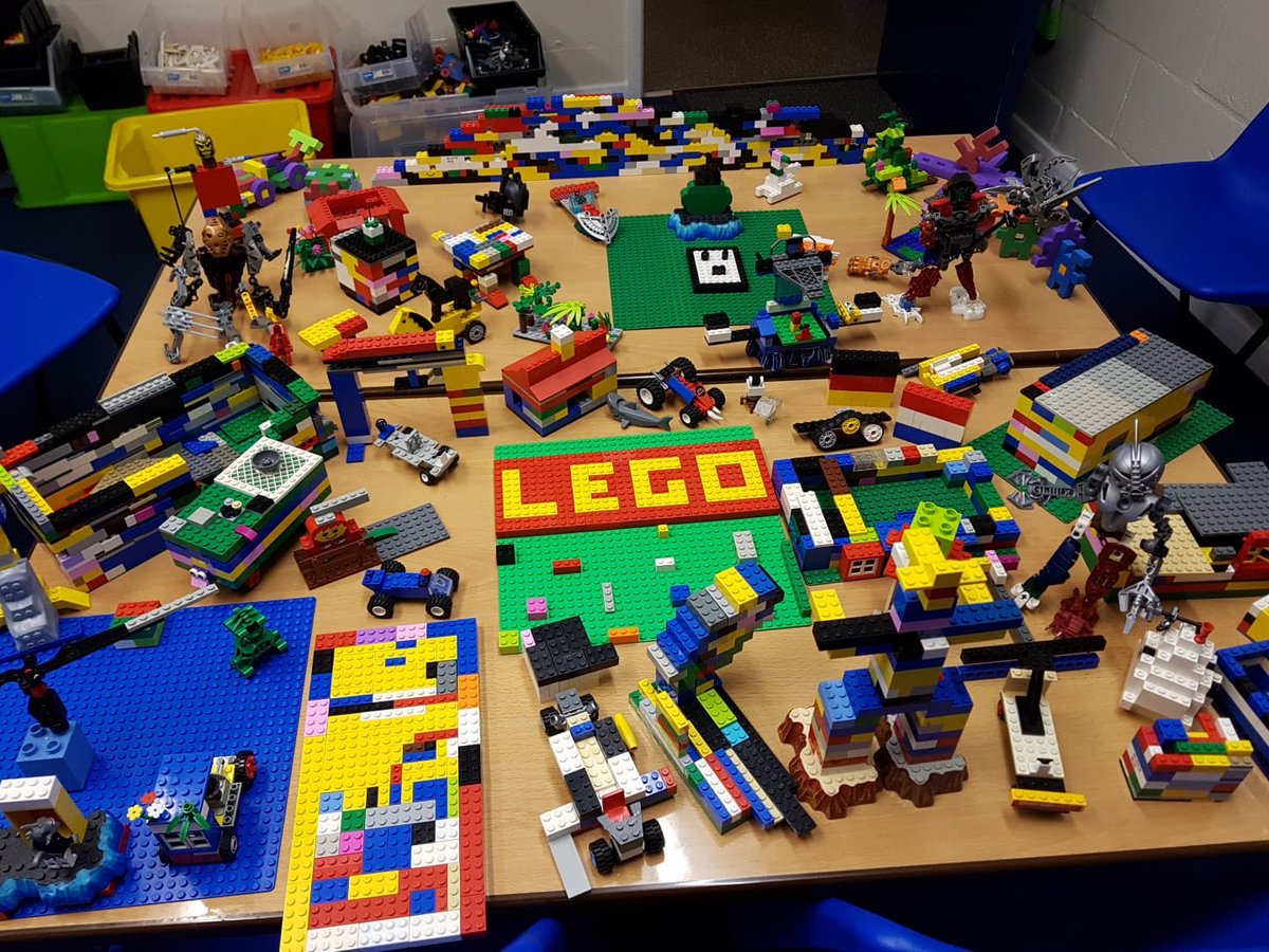 AlphaInclusion's tweet photo. Its well-being week at All Saints School, Lessingham.  We were super excited to take the Block Bus along for the 'Well Building Day!'. Great day had by all with some amazing creativity and creations!! @ASLessingham https://t.co/6K0Nj3FWPr