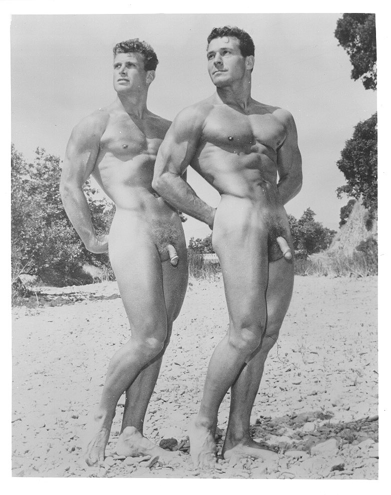 Posing straps, nude posing, men showing their manhood proudly.