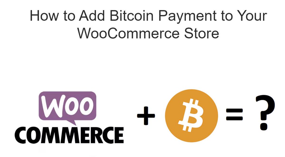 CryptocoinAPI's tweet image. How to Add #Bitcoin Payment to Your #WooCommerce Store
tishonator.com/blog/how-to-ad…
#bitcoins #woordpress #free #cryptocurrencies #BitcoinCash #gourl