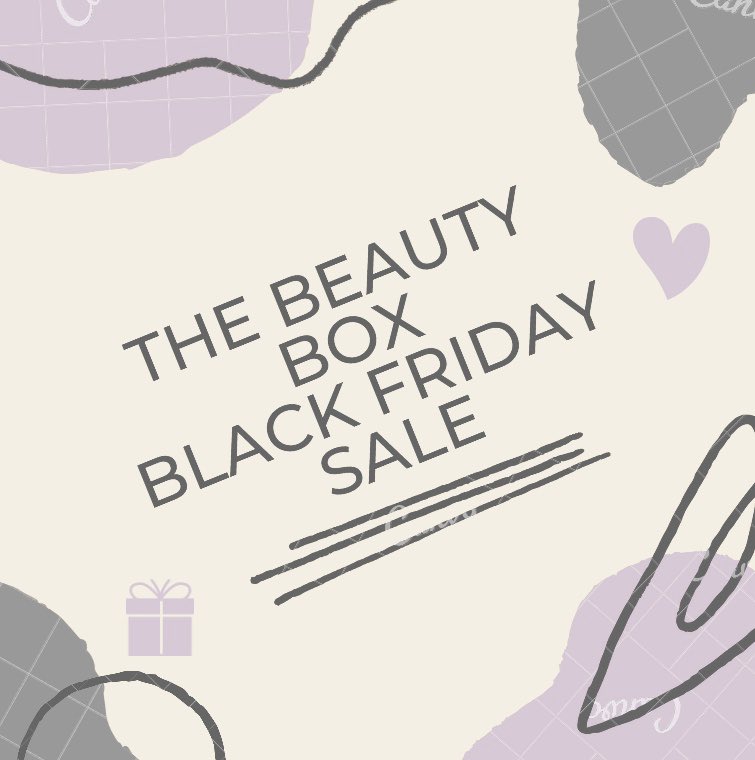 BeautyBoxPang's tweet photo. BLACK FRIDAY AT THE BEAUTY BOX 

• 50% OFF FACIAL 

• 50% OFF MASSAGE 

THURSDAY, FRIDAY, SATURDAY ONLY! 

BOOK NOW! https://t.co/I69fJ8VDlZ