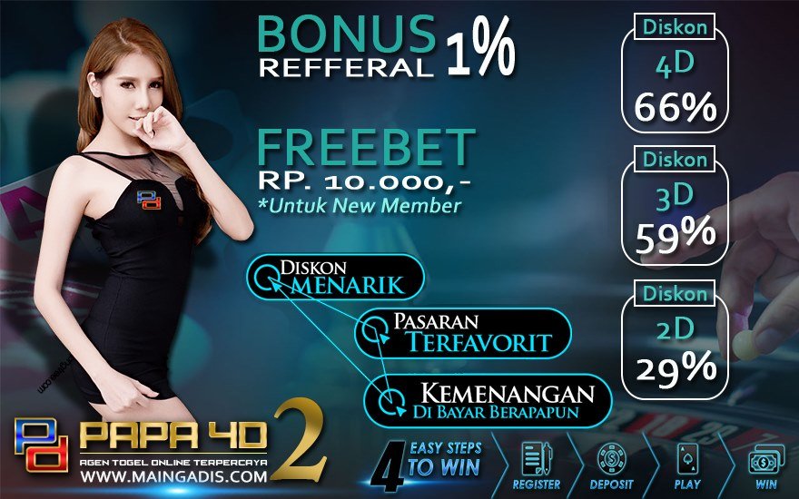 LPapa4d's tweet photo. gak ribet - 1 ID saja bisa bermain di semua games judi

Deposit / withdraw 24 jam
terima deposit via :
- pulsa - edc setor - linkAja - ovo pay

HOT PROMO TOGEL
- Bonus Jackpot 4D no.rek Rp.3000.000
- Bonus Jackpot Deposit Nominal Unik Rp.3.130.000

kunjungi : www.maingadis. com https://t.co/Y8WT0oUMCm