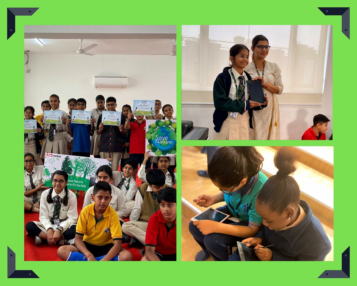 sharpngo's tweet photo. Lend a hand to #savethetrees by #savingpaper. Too much of paper usage is wasteful and unnecessary. In this regard, SHARP NGO in collaboration with Portronics educated the students to reduce the use of paper and #contribute a bit to #environment. #HealthComesFirst https://t.co/fNEzdtpBY9