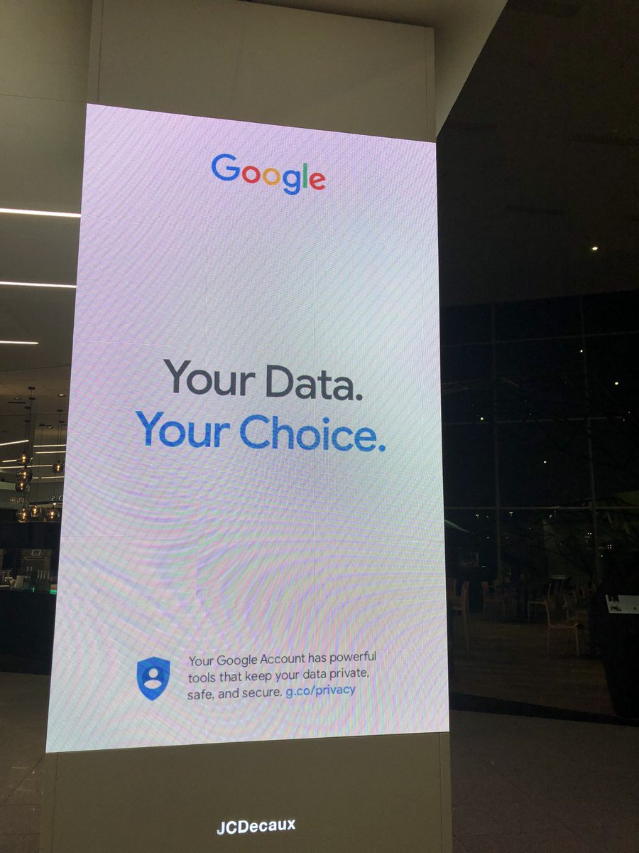 SteenP's tweet image. Your privacy and data is on the agenda when you see these adds in the airport