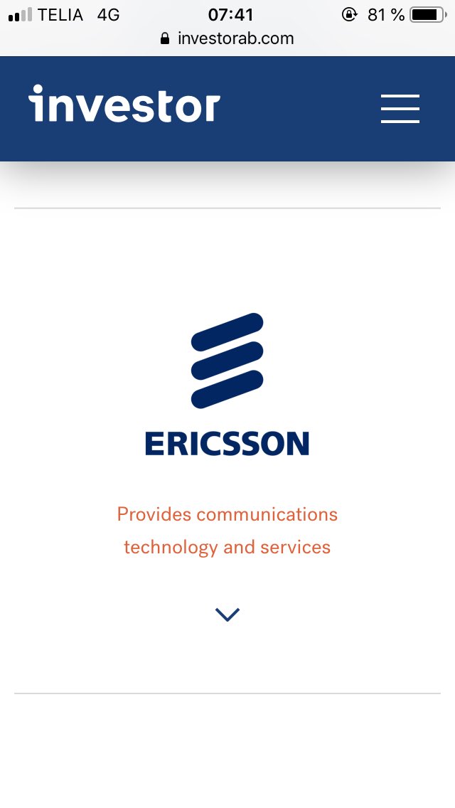 So on the topic eyes on Sweden. This is not even a hard one... Investor controlled companies: Ericsson -the wire, Saab -war, ABB -the grid, SKL -bearings that ”makes the world turn” Astra Zeneca -keeps ppl sick, Nasdaq -controls money, SEB -Soros funds kept there? And a lot more