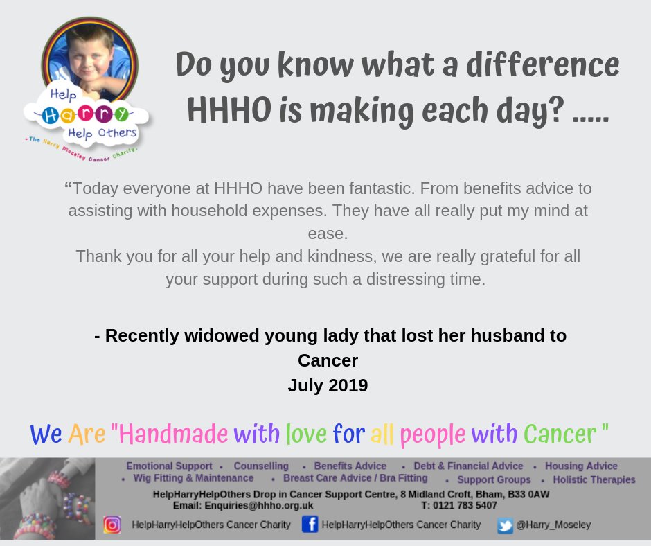 harry_moseley's tweet photo. It's #Wowzerwednesday and we wanted to share the latest feedback from a client about our services when they thought no one was out there to help .............. #support #hope #wellness #cancer #loss #finances #cost #movingforwards #helpCOPE https://t.co/37DzqBT7N7