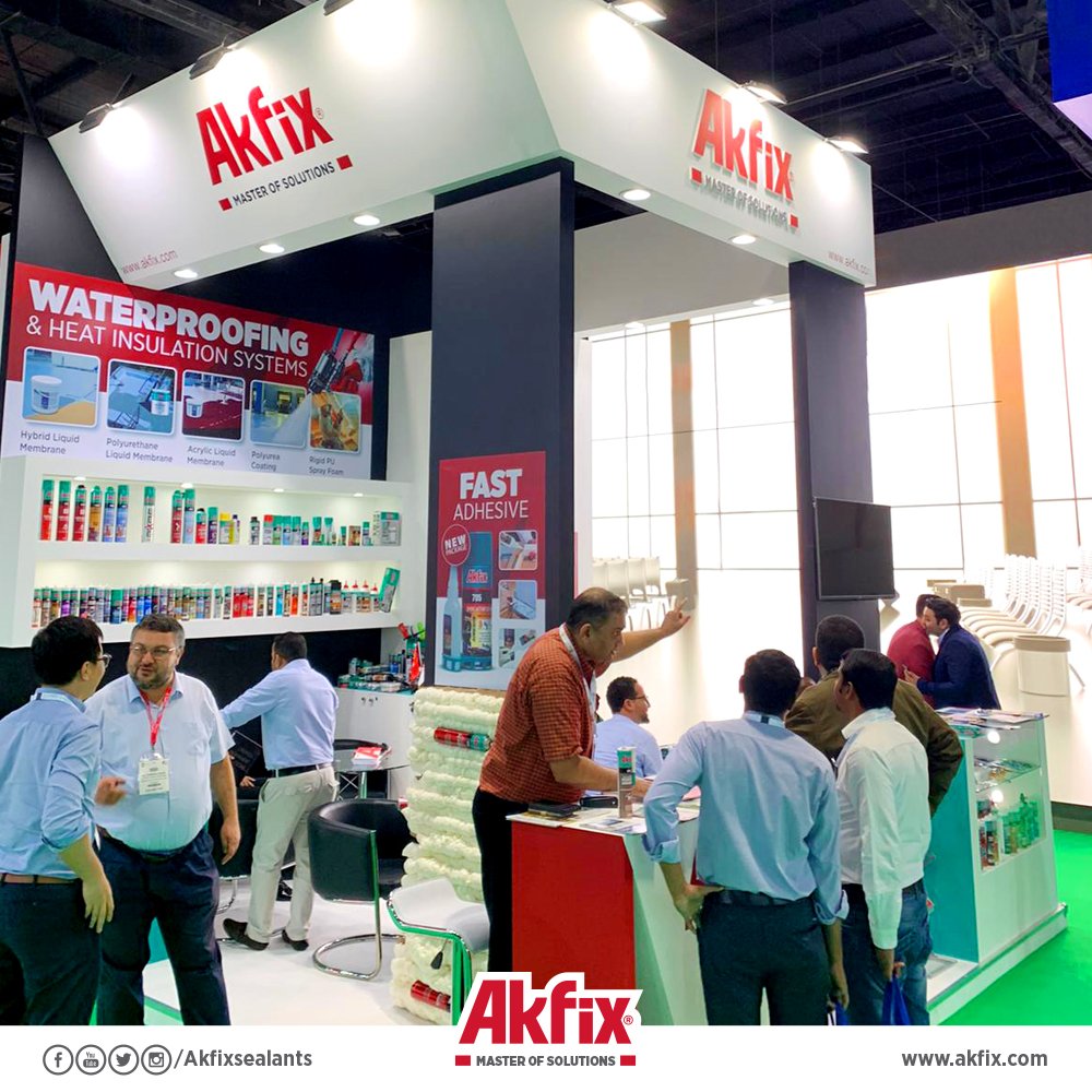 AkfixSealants's tweet photo. You can visit us at #big5exhibition in Dubai until 28 November!
Our team is waiting for all visitors to show our products and permanent solutions.
📍You can find us at Hall 8, booth 8B331.

#akfix #big5dubai #construction #sealant #adhesive #silicone #pufoam #coating https://t.co/2znOyu1z00