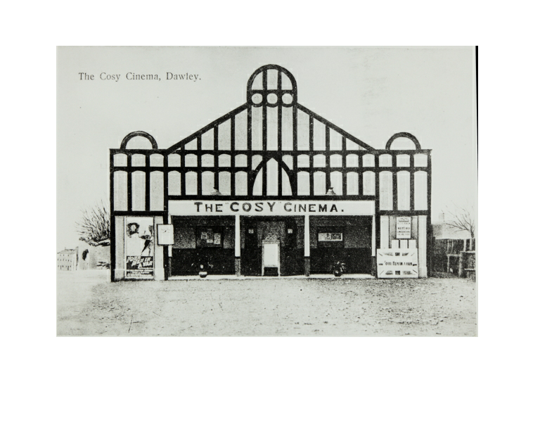 Today's daily hashtag is Lights, Camera #ActionArchives! This is the Cosy Cinema which was situated on Burton Street in the town of Dawley, near Telford. Built in 1921, in Tudor Revival style with a tin roof, it showed films for over 30 years before its closure (PH/D/1/5/49)