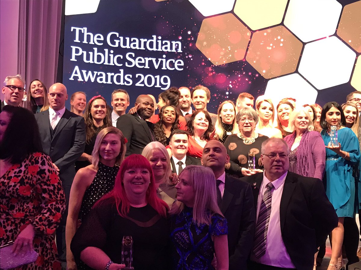 Carolyn_CIPFA's tweet photo. Each year the CIPFA President joins the Guardian Public Service Awards judging panel which I did, and last night was the award ceremony, a fantastic well done to everyone shortlisted, to the category winners and Nottingham City Council as overall winners @Carolyn_CIPFA https://t.co/d7haiv14rG