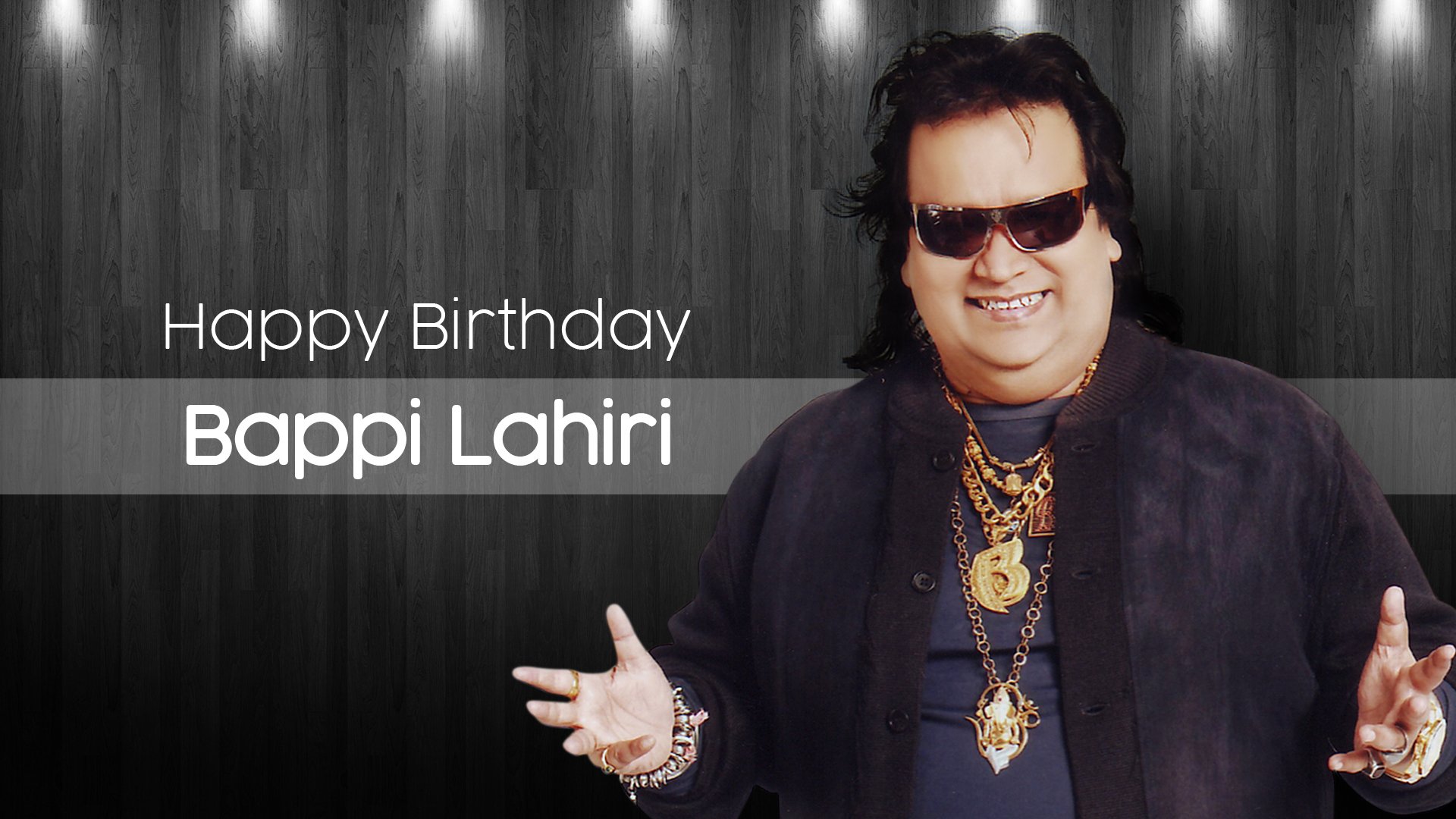 Wishing the disco king of bollywood, Bappi Lahiri da a very happy birthday.  