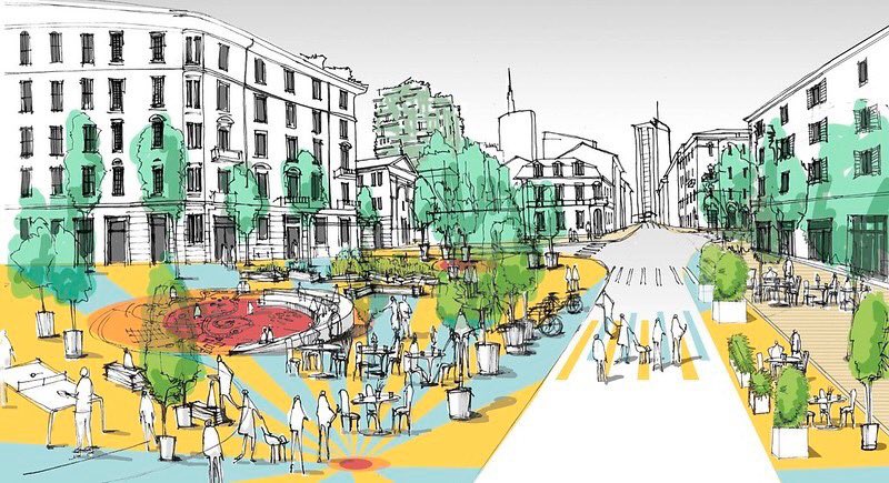 demescope's tweet image. Having an idea is easy. Turning it into a project is not automatic. Making it happen is anything but foregone. Repeating and expanding is perhaps the most difficult step to #changemake

After 10 done in a year, we got 65 proposals for more #PiazzeAperte in #Milan’s neighbourhood!