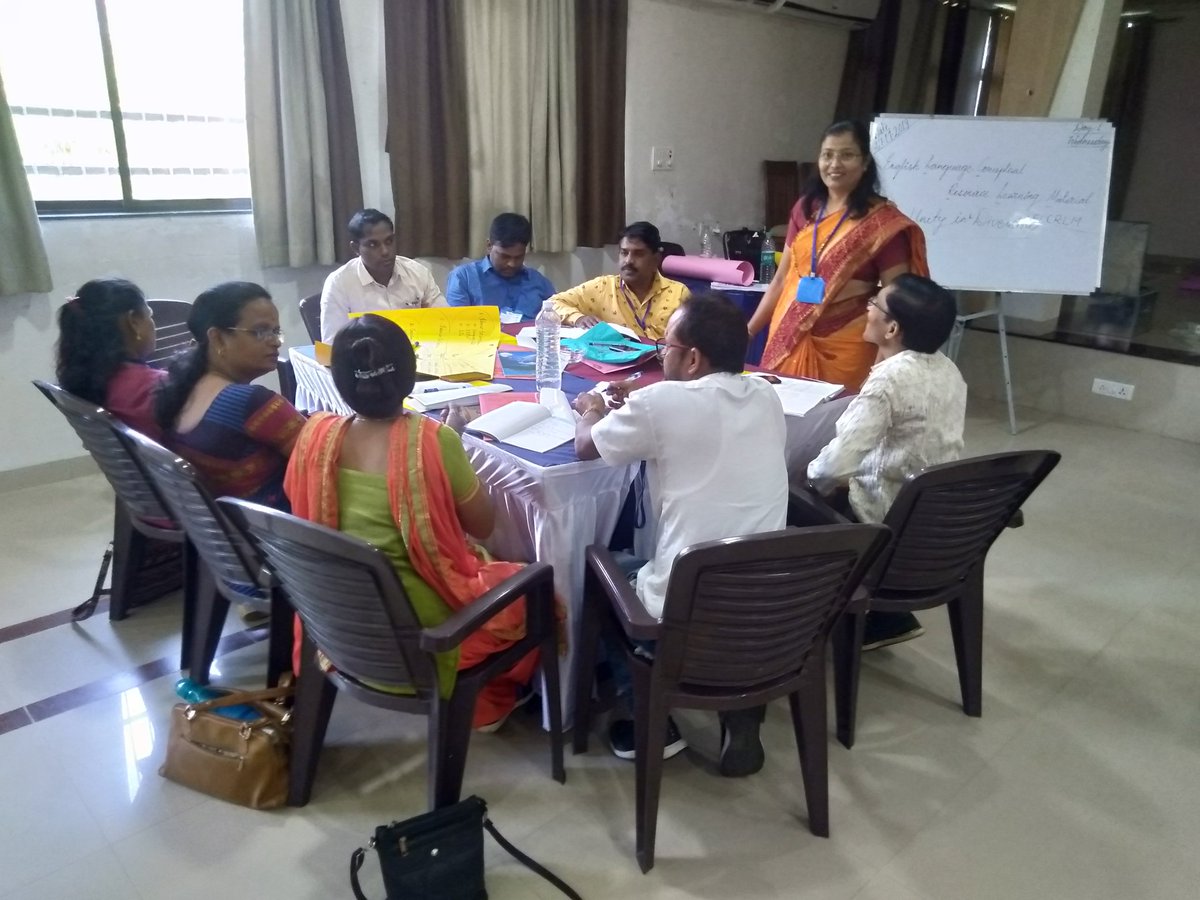 suyog_dixit's tweet photo. #ELCRLM training started at PACE, Aurangabad. Participants from 16 districts are engaged in discussing #SLM and #TLM #tejas4ed #raaspokeneng #raaadvancedspoken https://t.co/PKnuIHnnIU