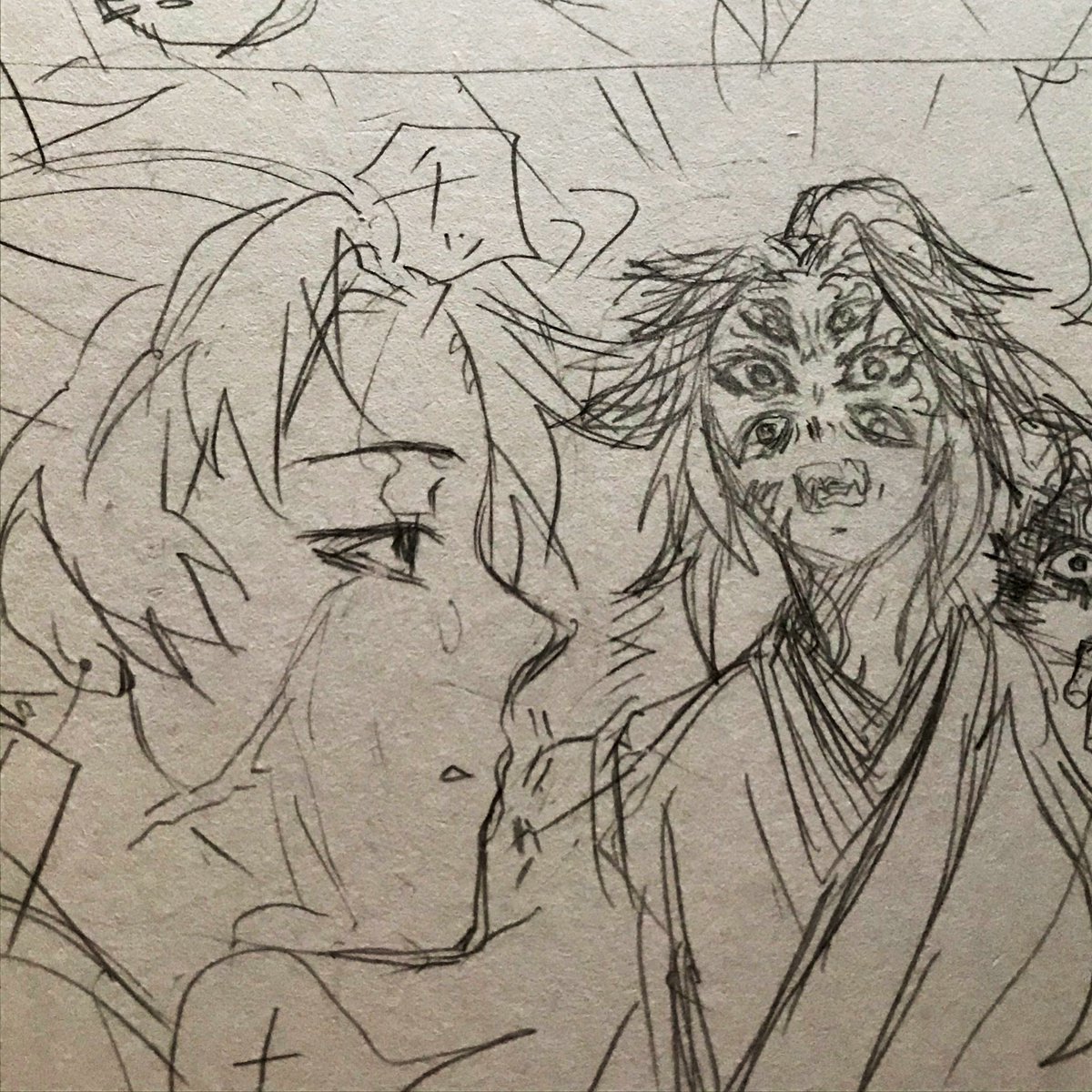 やはり吹き出し投入すると
コミカルになるのだなぁ。
はつ多眼んぁうへへへふぅ
◯番煎じなネタだろけども
これはまたそのうちに。。。 