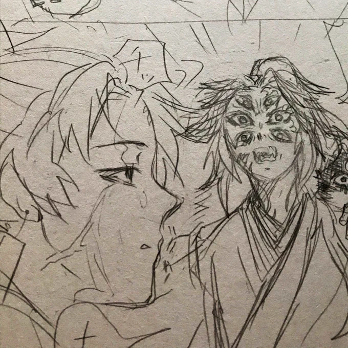 やはり吹き出し投入すると
コミカルになるのだなぁ。
はつ多眼んぁうへへへふぅ
◯番煎じなネタだろけども
これはまたそのうちに。。。 