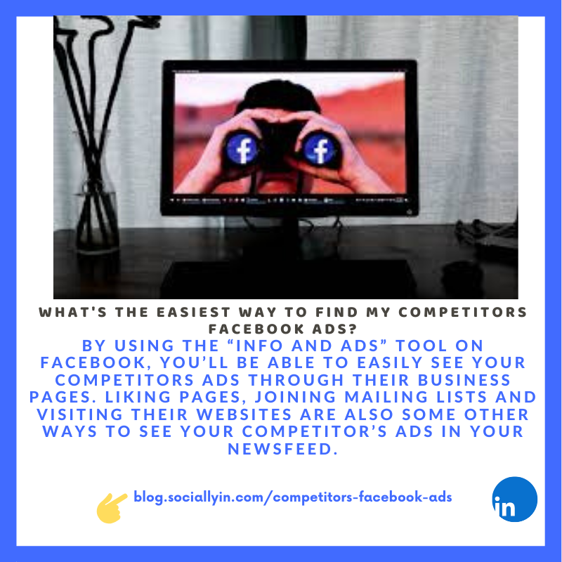 competitorsfbad's tweet photo. By using the “Info and Ads” tool on Facebook, you’ll be able to easily see your competitors ads through their business pages. More info👉🏿🔗https://t.co/1OclVN7RMn👈🏿

Share Through &amp; Help Us To Spread!

#findcompetitorsfacebookads #sociallyin
#infoandadstool #findfacebookads https://t.co/J8i0Ictrrr