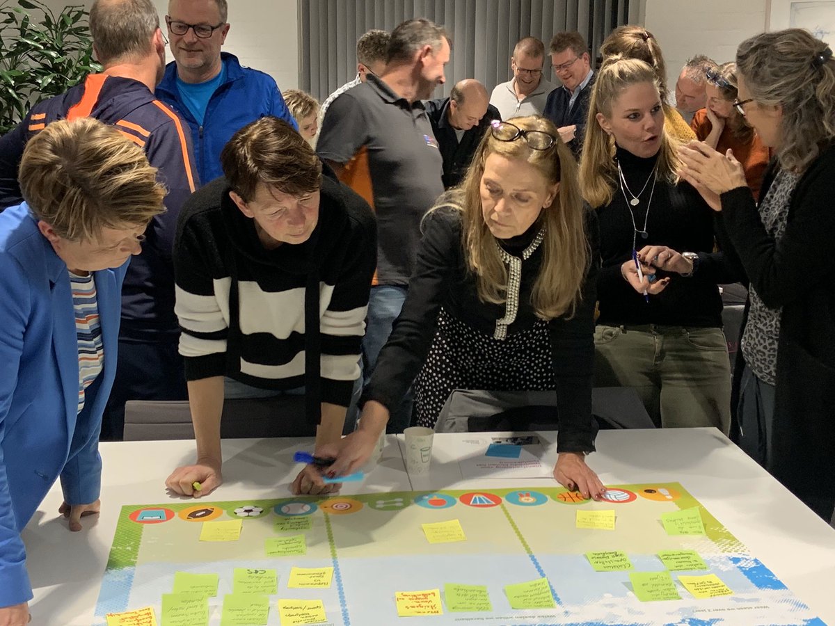 Gisteravond aftrap lokaal sport- en beweegakkoord in Zeewolde. Hele mooie opkomst en blij met de enthousiaste reacties en inbreng! Nu uitwerken 😅...