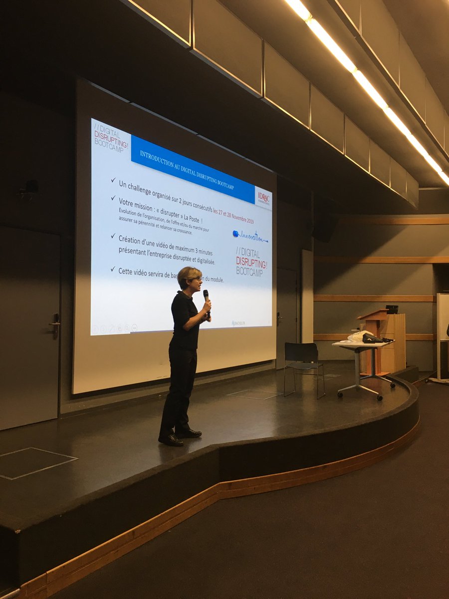 Digital Disrupting Bootcamp ⁦@IDRAC_Bachelor⁩ ⁦@idrac_lyon⁩ ⁦<a href="/IDRAC_BS/">IDRAC Business School</a>⁩ et si on disruptait La Poste 🚀🚀🚀