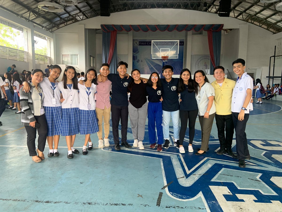 FCPCcouncil's tweet photo. Thank you to these bunch of people who made the JHS Intramurals 2019 possible. We hope that we made you genuinely happy and that this event was a fun-filled experience for all of you! https://t.co/mlAUNWQr8J