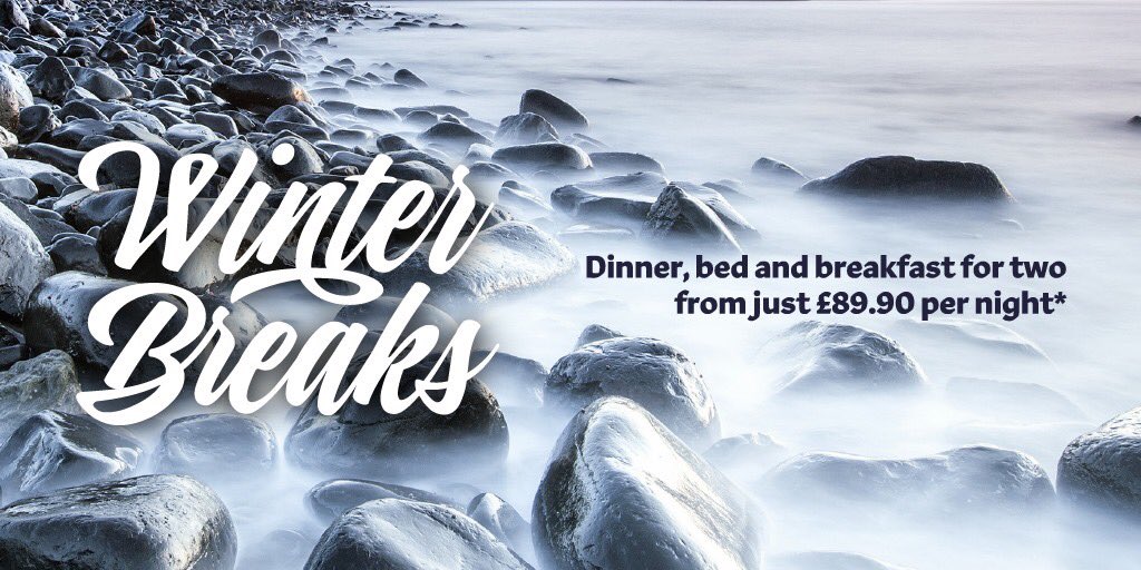 Escape for a winter break by the sea - dinner, bed &amp; breakfast from@£89.90 for two! The perfect #Christmasgiftidea or a cheeky getaway for yourself! theambleinnamble.co.uk/winter-breaks/