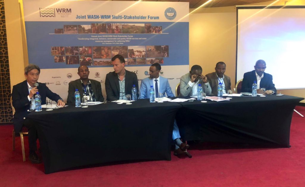 washmsf's tweet photo. ➡Communication and networking with stakeholders and relevant institutions and organizations 
➡Enforcement of laws

Essential to enhance #water resources management, according to Dr. Oya Shunji from @JicaEthiopia, a panelists at today’s WRM session at MSF 2019.
#AccelerateSDG6 https://t.co/OHDOFB4gBI