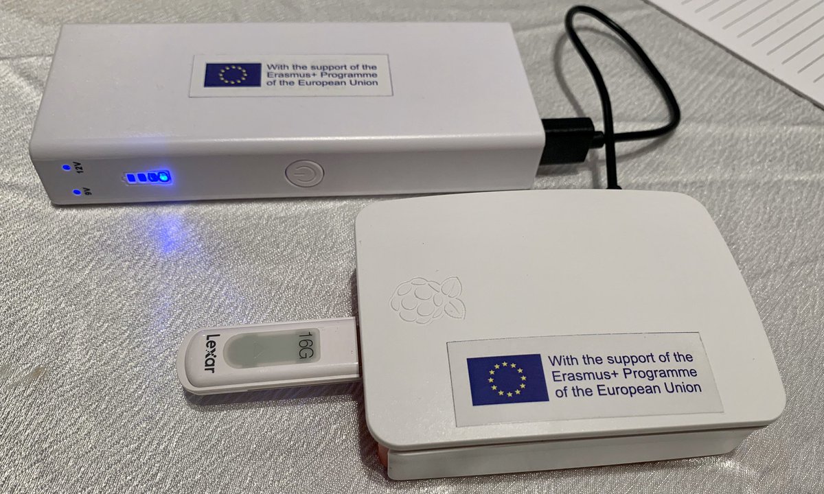 abazh's tweet photo. Our portable MOOC server is in action #CompetenSEA https://t.co/TMeh0q7VOX