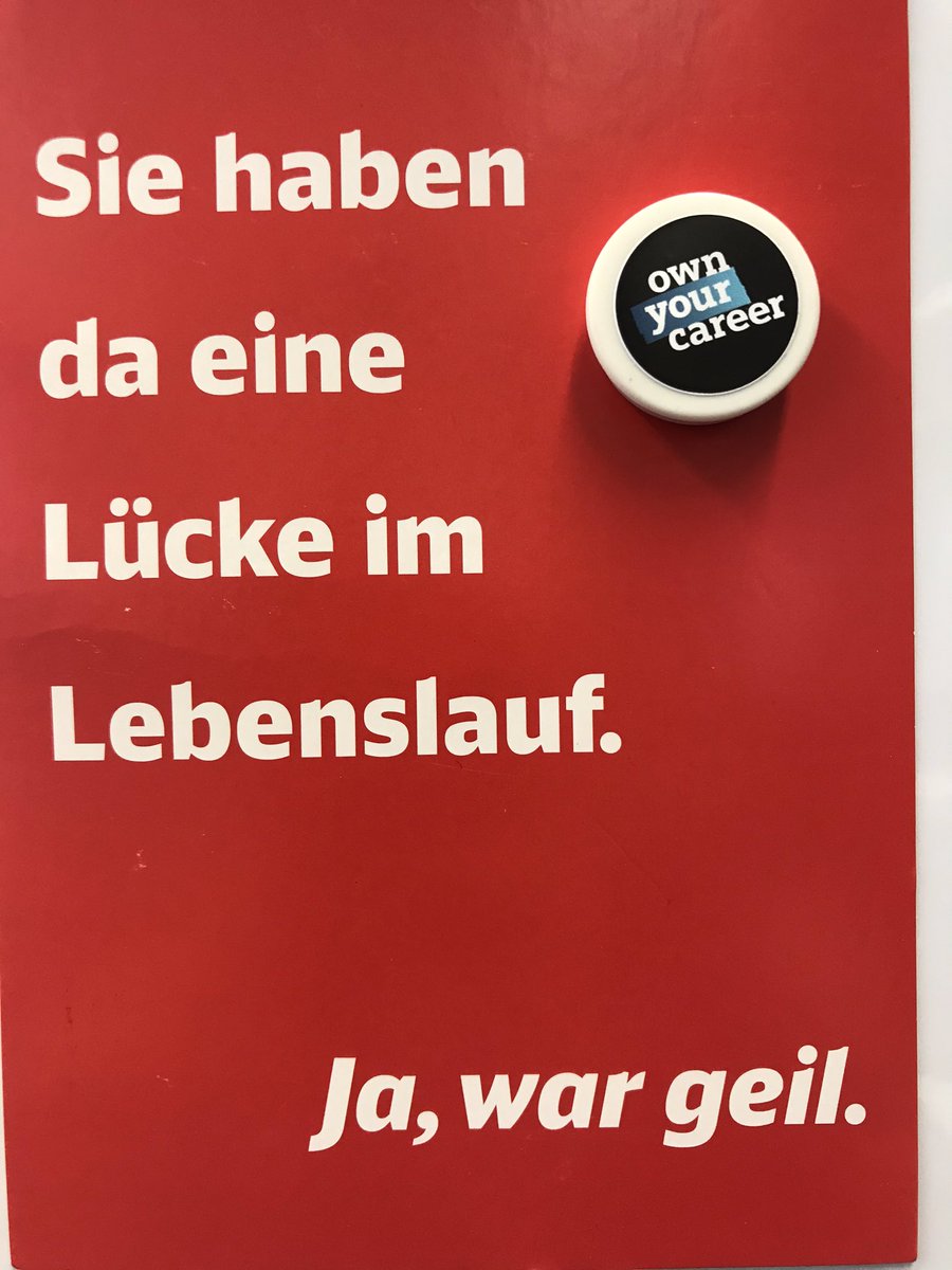 mirjam_hein's tweet photo. So meinen wir das. Karriere ist meine individuelle Reise. #OwnYourCareer #Mygrowth https://t.co/f88XjSGSlQ