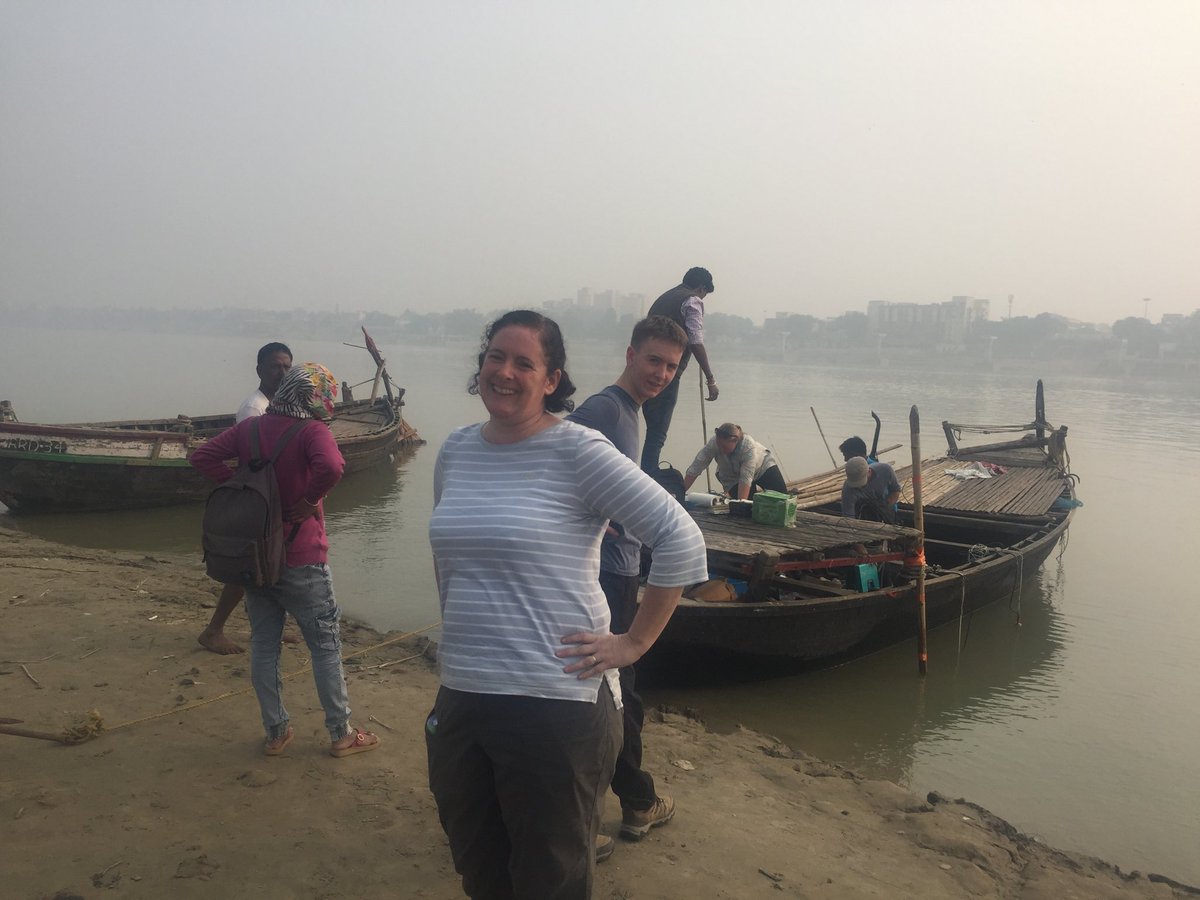 stefankrauseh2o's tweet photo. Amazing sampling day with amazing people at the Ganga ⁦@iseult5⁩ ⁦@KieranKhamis⁩ ⁦@DrLauraRichards⁩ ⁦@bIGIdeas_UoB⁩ ⁦@GeogBham⁩ ⁦@LES_UniBham⁩ https://t.co/6ovVbEFspS