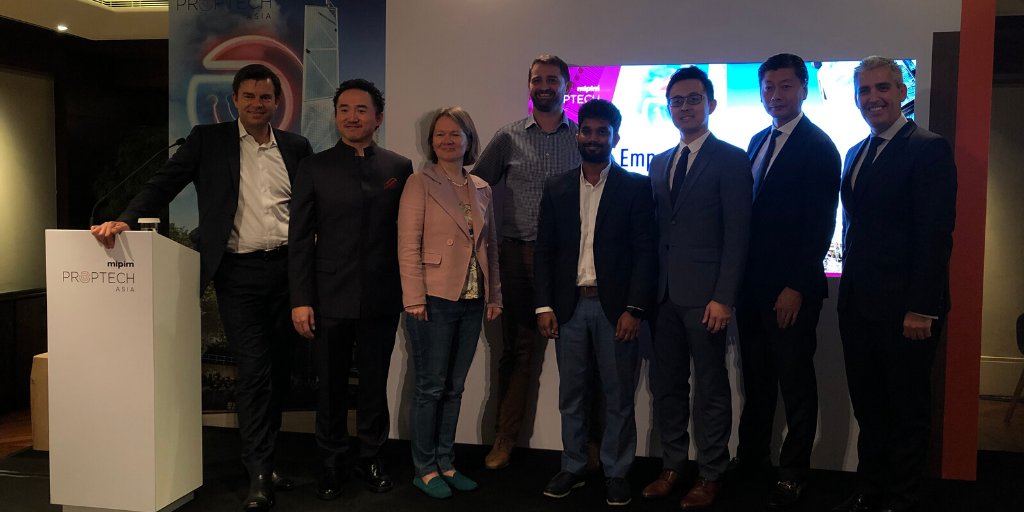 MIPIMWorld's tweet photo. 2 winners out of our 4 semi-finalists will be revealed at start of #MIPIMAsia Awards ceremony this evening. Stay tuned to find out who they are! And thanks to sponsors @unioninvestment &amp; King Wai Group and our partner @MetaPropNYC. https://t.co/Wo9iPzP76m
