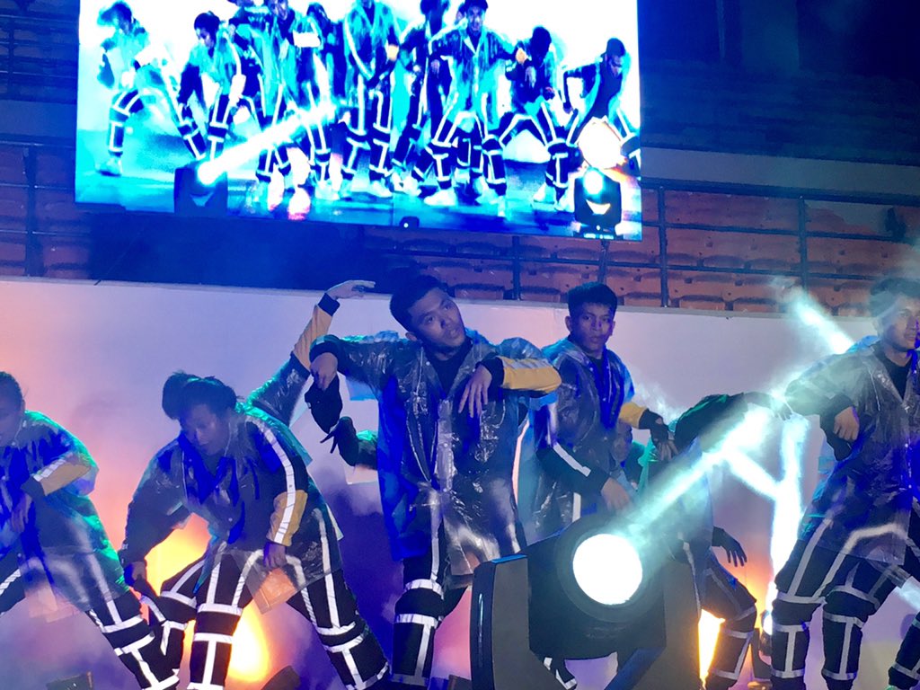 ustigertv's tweet photo. Here's our eight performers of the day, the UST JUVENILE! 

#IPEAStepUp https://t.co/j47IeOQOLh