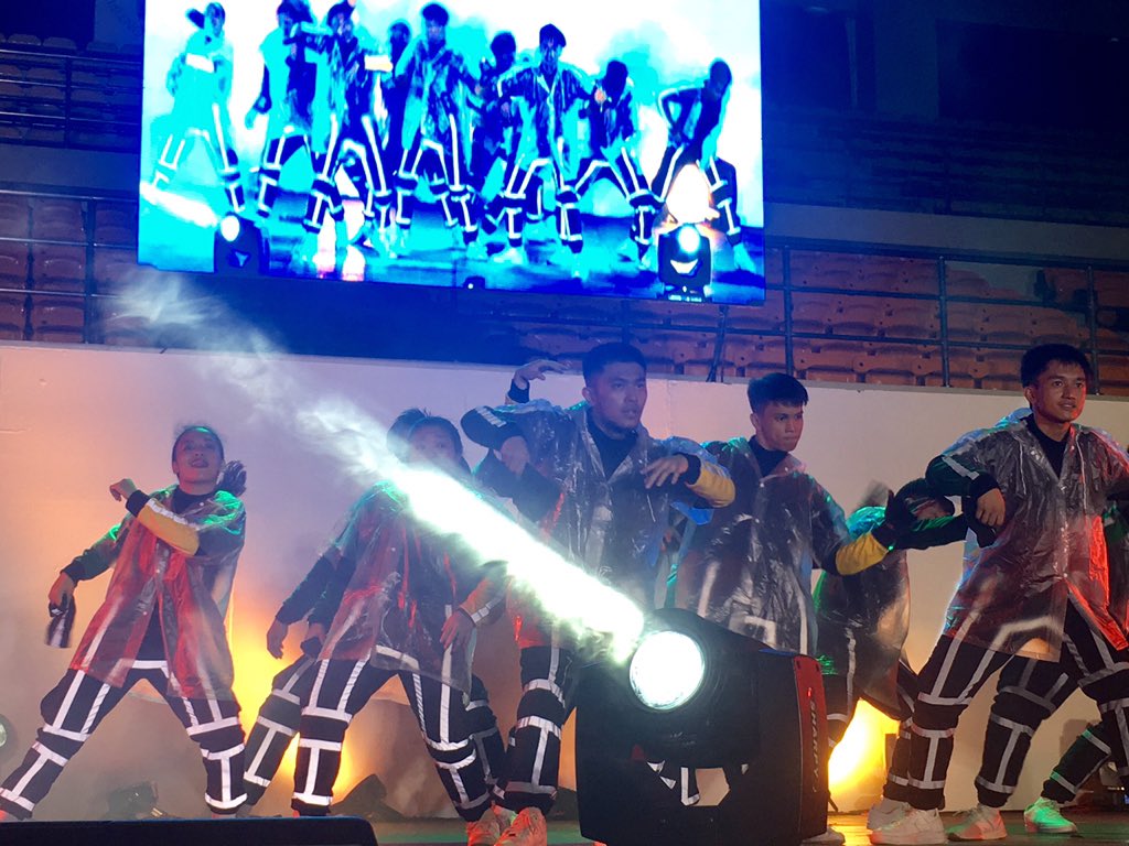 ustigertv's tweet photo. Here's our eight performers of the day, the UST JUVENILE! 

#IPEAStepUp https://t.co/j47IeOQOLh