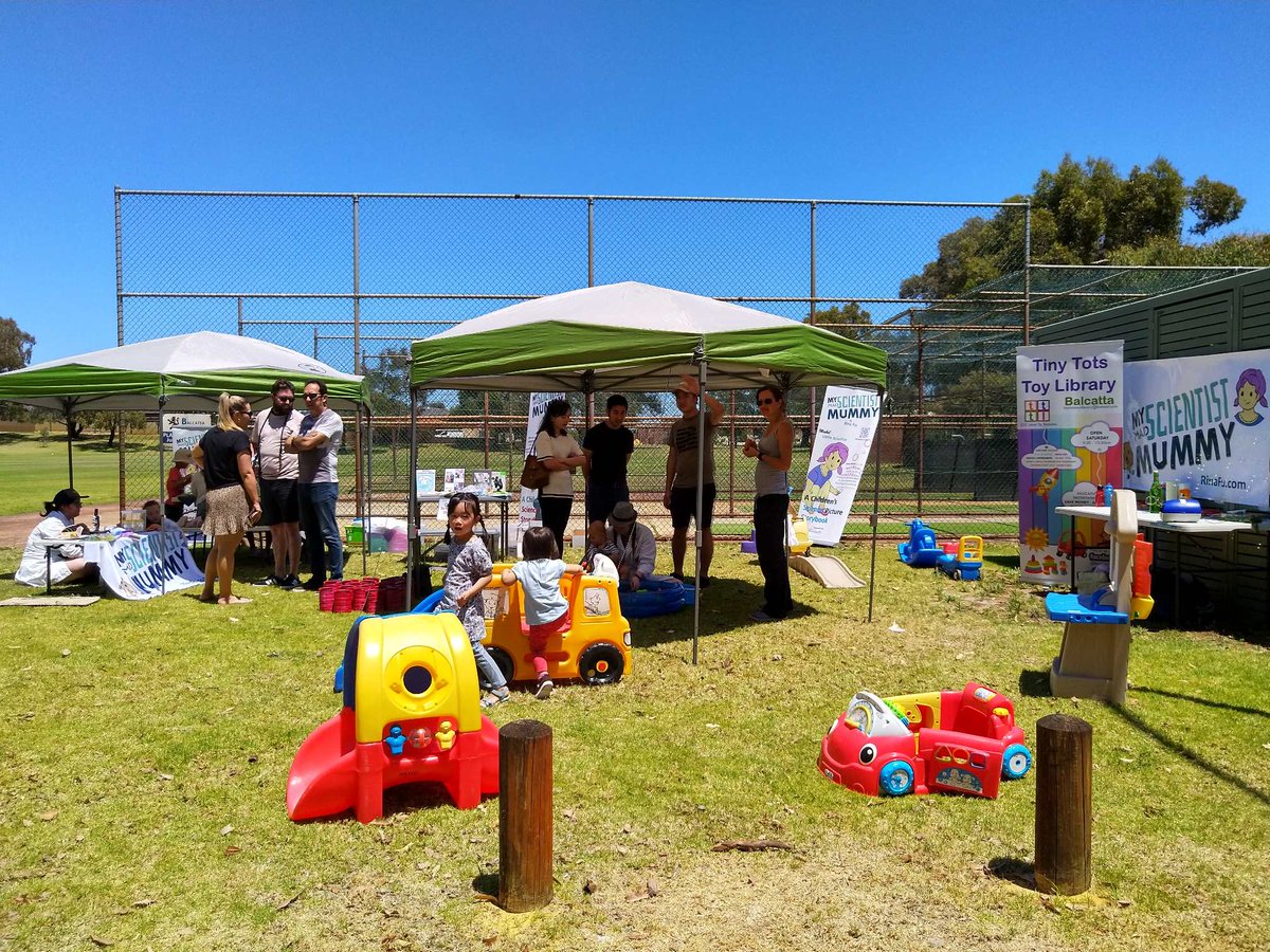 scientist_mum's tweet photo. Met the Deputy Mayor, Bianca Sandri & Councillor Perkov @ Tiny Tots Toy Library Playdate. My scientist team from ECU had 'microbes-fun' with toddlers & kids. Thx to all parents!
#kidsinperth #scicomm #scientistmum #rinafu @AUSSOCMIC #mymadscientistmummy @EdithCowanUni #toylibrary https://t.co/AjLRYUxa3W