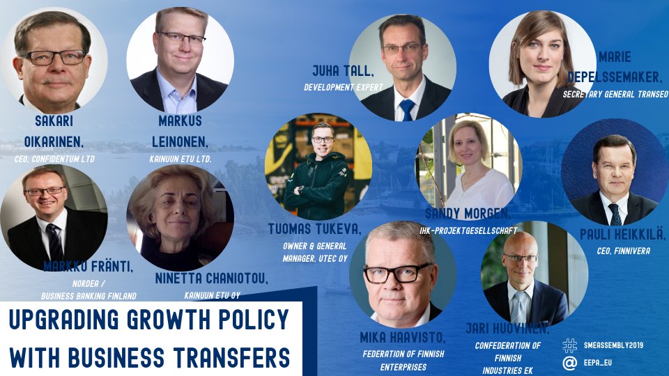 EEPA_EU's tweet photo. How to upgrade national business growth policy with business transfers? 📈

Fruitful discussions on best practices in promoting business transfers, financial instruments, and regional action plans taking place now at the #SMEAssembly2019 https://t.co/JWDvjEmvDz