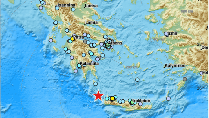 Ισχυρή σεισμική δόνηση καταγράφηκε λίγα λεπτά πριν τις 9:30 το πρωί Σύμφωνα με το Γεωδυναμικό Ινστιτούτο του Εθνικού Αστεροσκοπείου Αθηνών ο σεισμός ήταν μεγέθους 6,1 βαθμών της κλίμακας Ρίχτερ amna.gr/home/article/4…