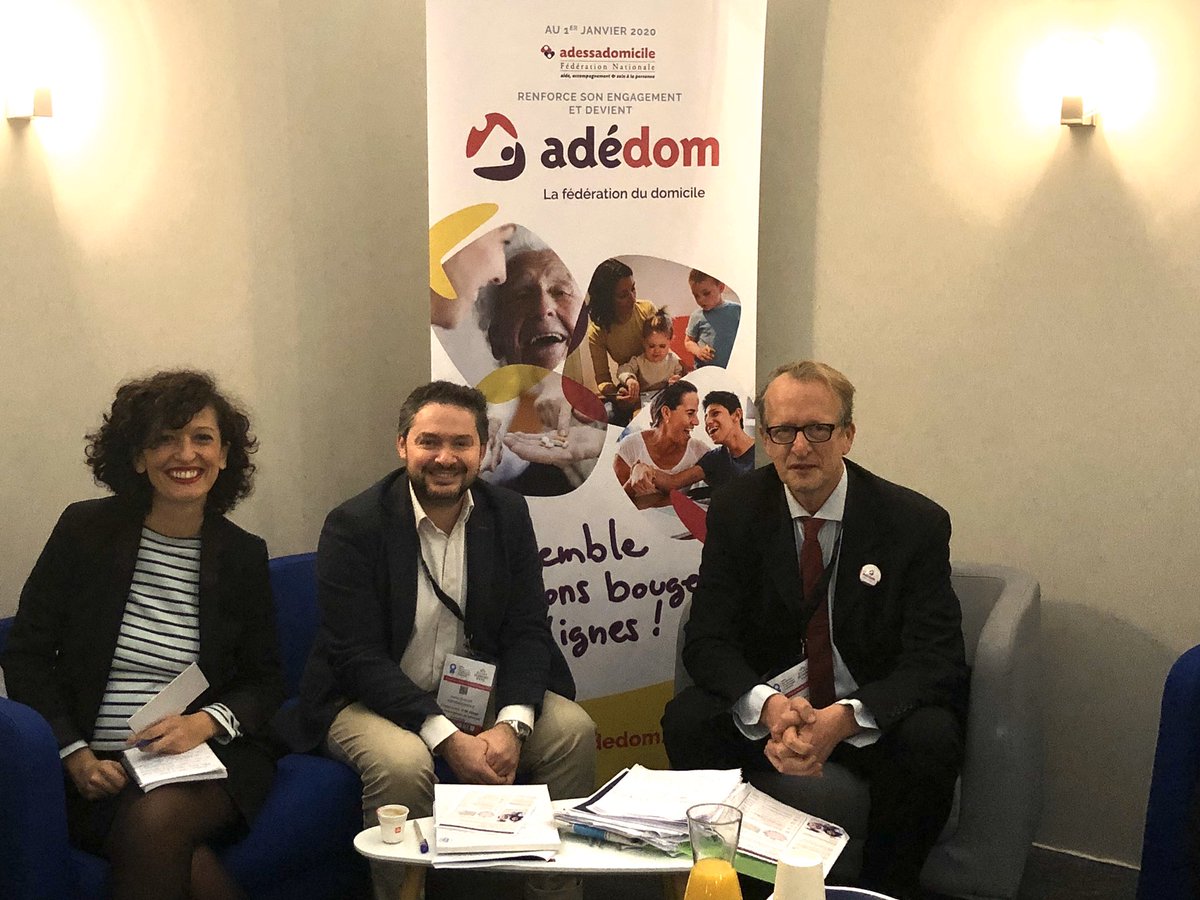 FedeAdedom's tweet photo. [#LIVETWEET] [#NewDealAdedom] @sap365 démarrage de la #ConférenceDePresse @Adedom sur la construction d’un New Deal pour l’#AideADomicile, les #PersonnesAgées, les #Aidants et générer 3,7 MD€ d’économie par an. Une étude @CITIZING_France réalisée en partenariat avec l’@OCIRP https://t.co/A6PtU5hI0V