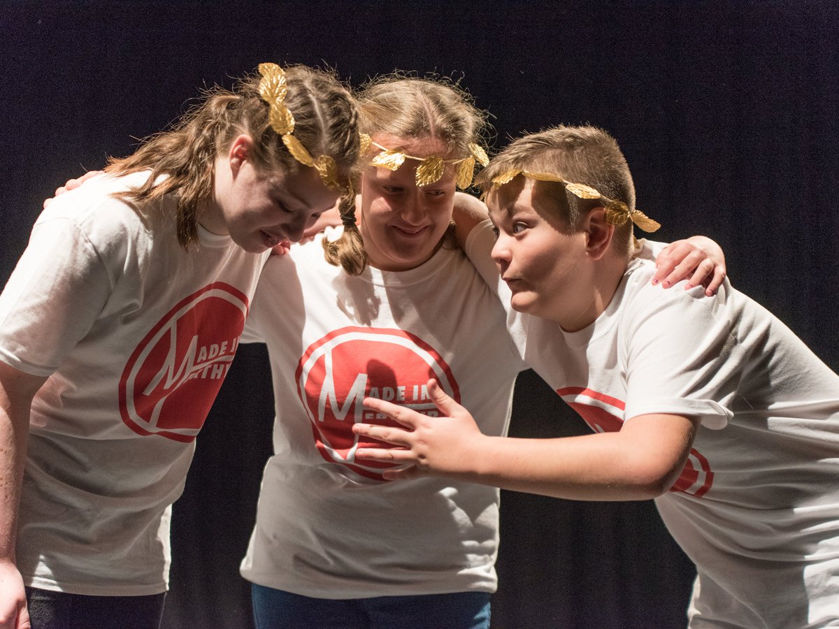 Greenfield_Sch's tweet photo. So many great photos from @splaatmedia to share with you. We are so incredibly proud of our pupils for putting on an outstanding performance of Julius Caesar @BlackwoodMiners. You were amazing! #madeinmerthyr #SFF19 https://t.co/Gyvud9RIIv