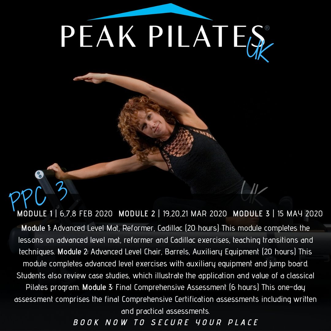 It's time to up your game with PPC3!
kareningramacademy.co.uk/pages/peak-pil… #comprehensivepilatesteacher #pilatesteacher #pilatesmatteacher
#peakpilates #fitnessinstructor #fitness #personaltrainer #studio #exercise #fitnessinspiration #mentalhealth