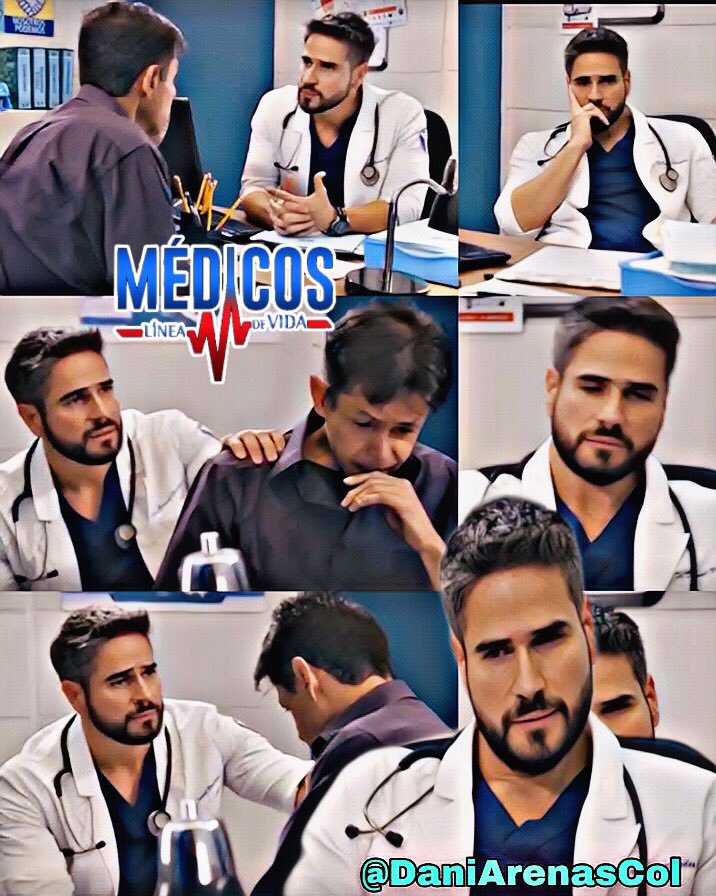DanielArenasTF's tweet image. "@DaniArenasCol #Collages2 #Capitulo11 @MedicosOf Mejores momentos del Dr #DavidParedes @DanArenas 👨🏻‍⚕️💉❤️ la Dra Ana @gretelvaldez está demasiada feliz por tener a David ayudándole en consulta externa 😉 se nota q le ENCANTA 😍 el Dr Paredes. A quien no 🤤 #MedicosLineaDeVida "